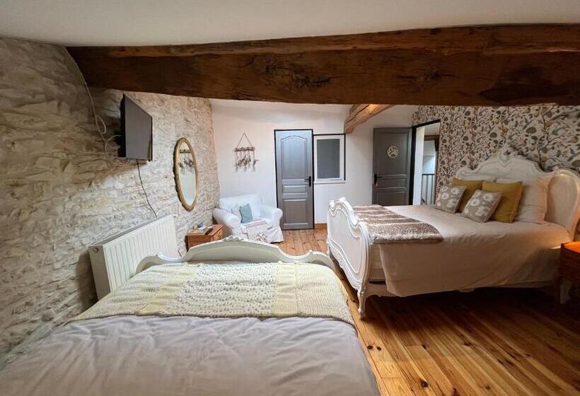 3间卧室的房子, Les Bruyeres Chambres Dhotes Et Gite