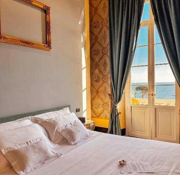 オーシャンビューデラックスルームバルコニー付き, Villa Gelsomino Exclusive House