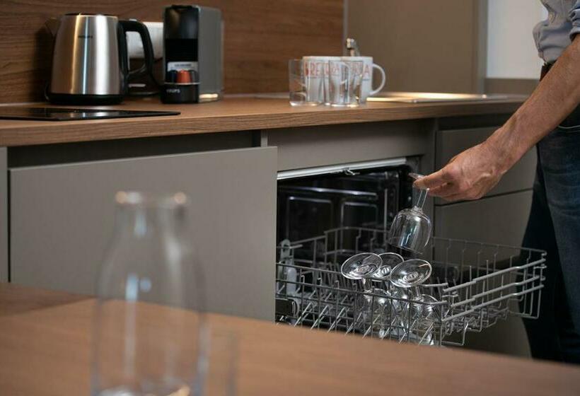 Апартаменты 1 Спальня, Brera Serviced Apartments Ulm