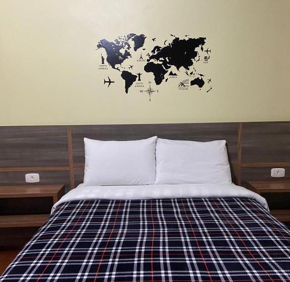 4-Bett-Standardzimmer Geteiltes Bad, Casa Do Rogerio Hostel   Unidade Shopping