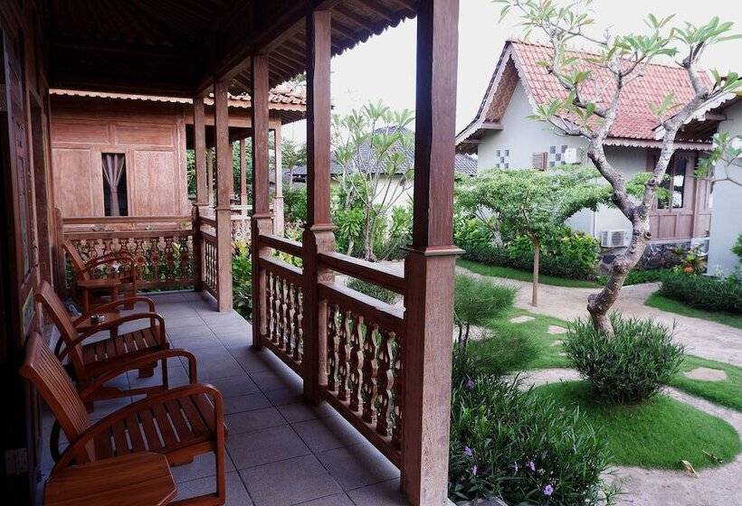 חדר דלוקס נוף לגינה, Blue Harbor Beachfront Villas & Resto