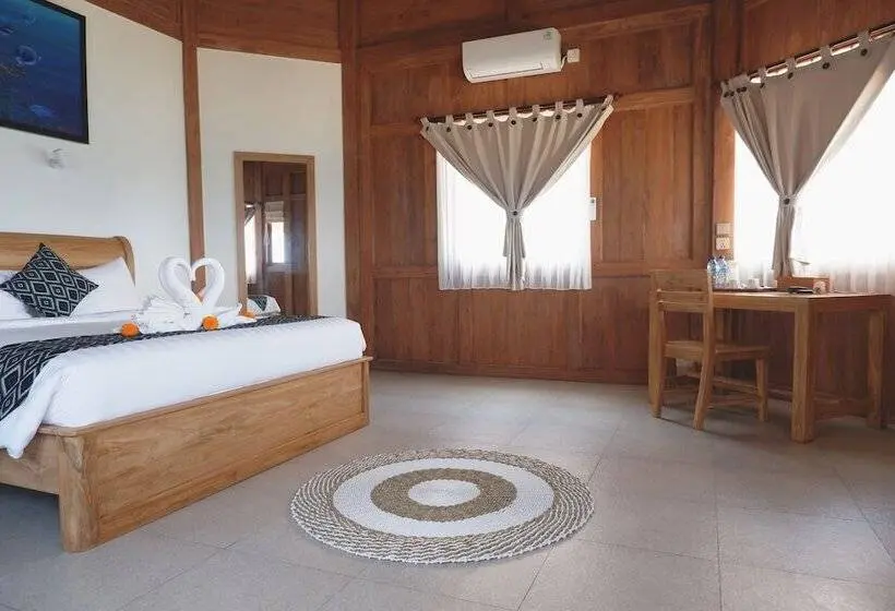 1ベッドルームのデラックスアパートメント, Blue Harbor Beachfront Villas & Resto