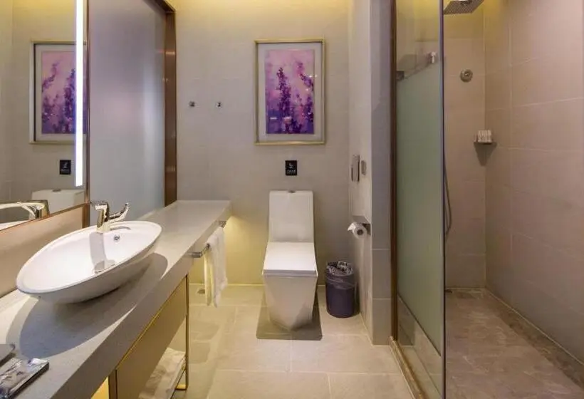 キングサイズベッドのデラックスルーム, Lavande Hotels·foshan Lishui Heshun Wanfu City