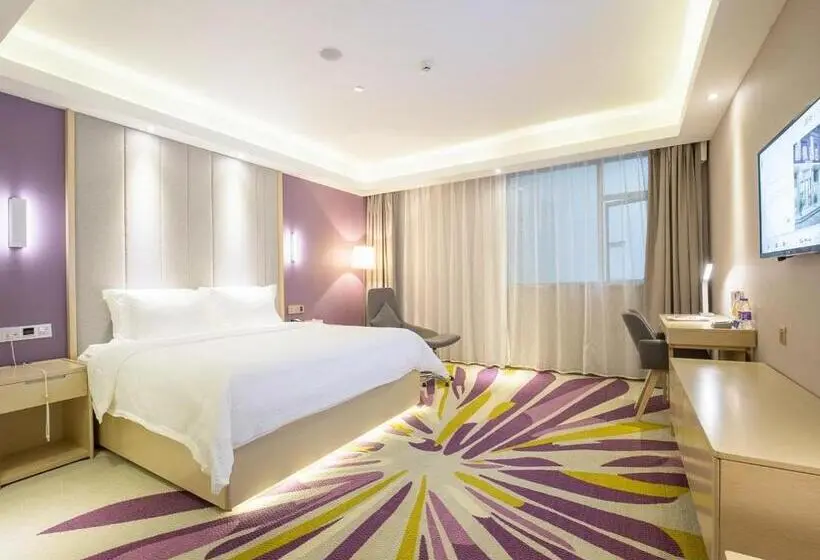 キングサイズベッドのデラックスルーム, Lavande Hotels·foshan Lishui Heshun Wanfu City