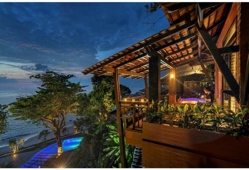 جناح جونيور مطلّ علي البحر, Nirvana Beach Resort, Koh Lanta Sha Extra Plus