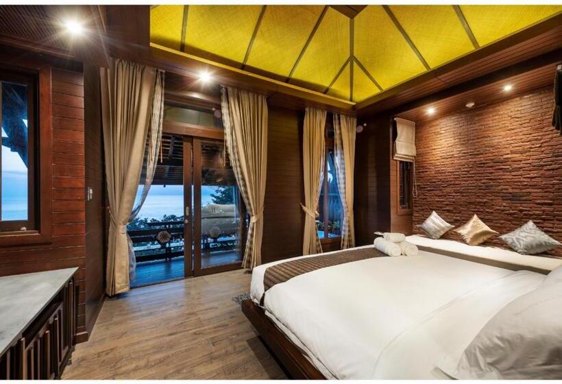 جناح جونيور مطلّ علي البحر, Nirvana Beach Resort, Koh Lanta Sha Extra Plus