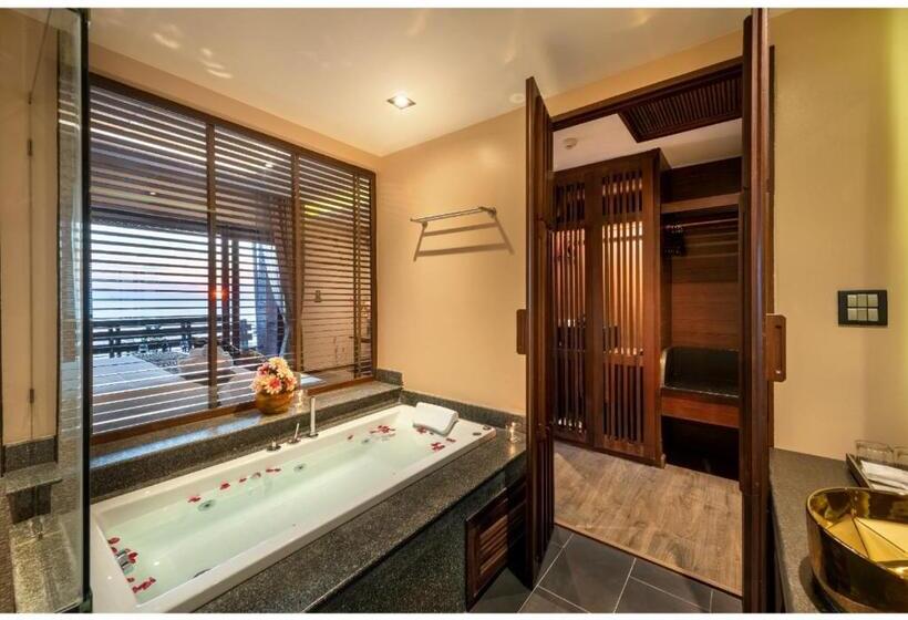 غرفة ديلوكس مطلّة علي البحر, Nirvana Beach Resort, Koh Lanta Sha Extra Plus