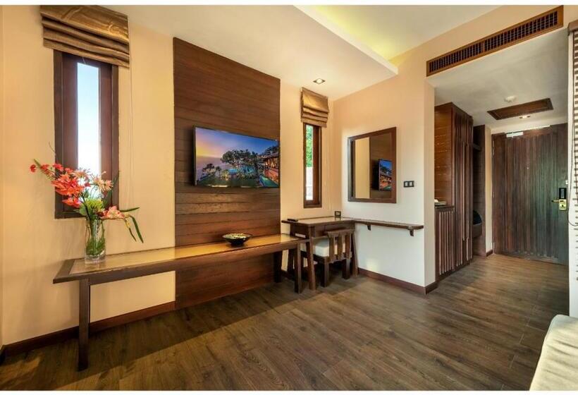 غرفة ديلوكس مطلّة علي البحر, Nirvana Beach Resort, Koh Lanta Sha Extra Plus