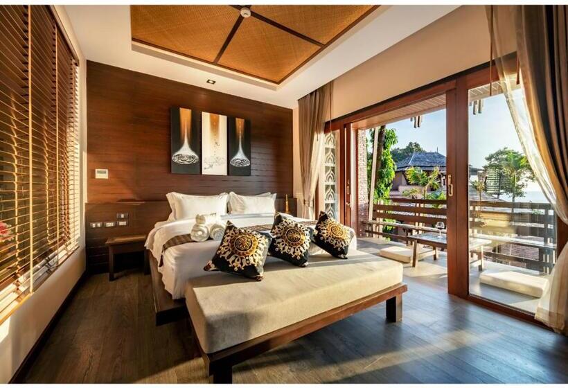 غرفة ديلوكس مطلّة علي البحر, Nirvana Beach Resort, Koh Lanta Sha Extra Plus