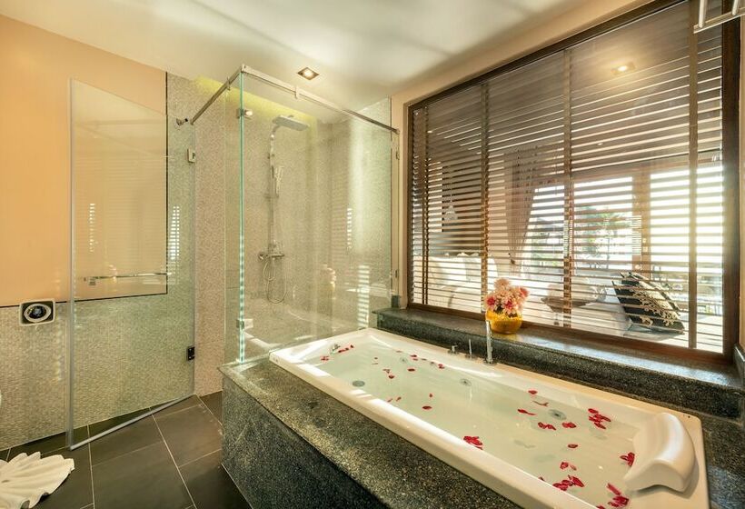 غرفة ديلوكس مطلّة علي البحر, Nirvana Beach Resort, Koh Lanta Sha Extra Plus