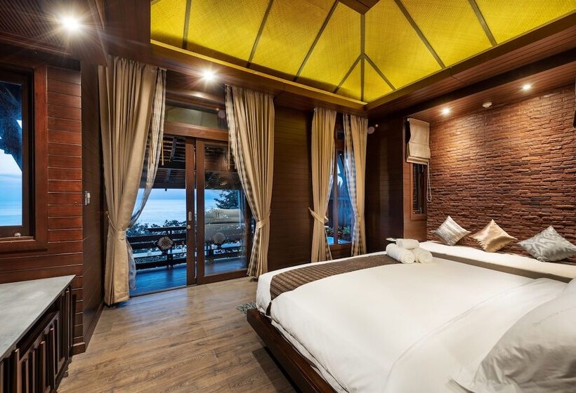 جناح جونيور مطلّ علي البحر, Nirvana Beach Resort, Koh Lanta Sha Extra Plus