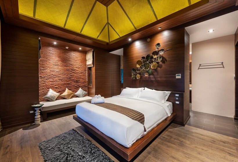 جناح جونيور مطلّ علي البحر, Nirvana Beach Resort, Koh Lanta Sha Extra Plus