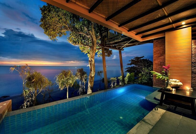 فيلا غرفة نوم واحدة مطلّة علي البحر, Nirvana Beach Resort, Koh Lanta Sha Extra Plus