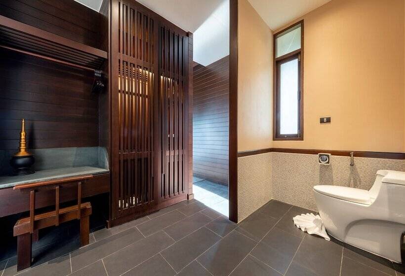 جناح جونيور مطلّ علي البحر, Nirvana Beach Resort, Koh Lanta Sha Extra Plus