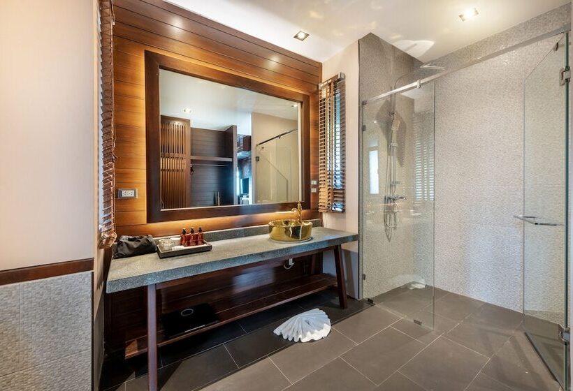 جناح جونيور مطلّ علي البحر, Nirvana Beach Resort, Koh Lanta Sha Extra Plus