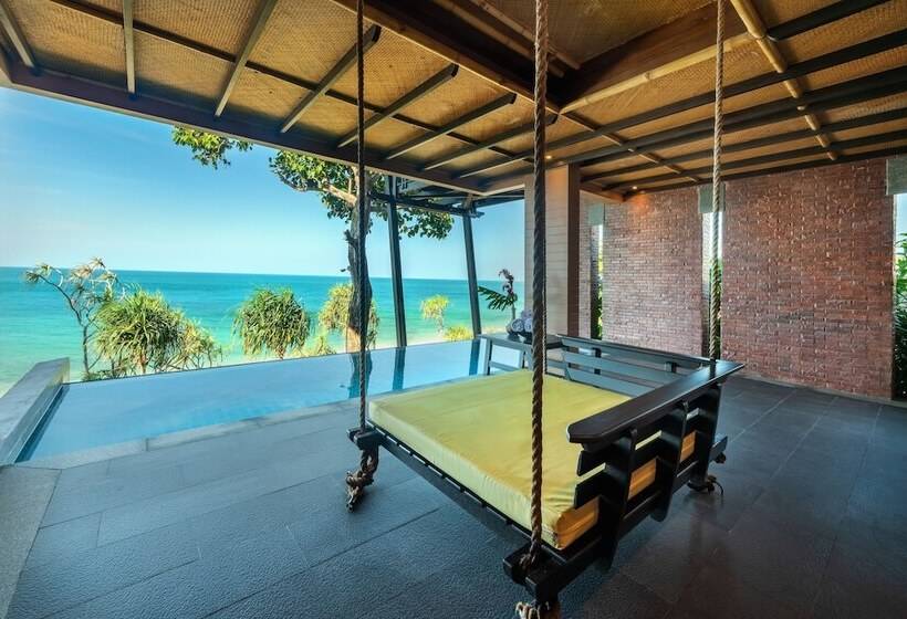 فيلا غرفة نوم واحدة مطلّة علي البحر, Nirvana Beach Resort, Koh Lanta Sha Extra Plus