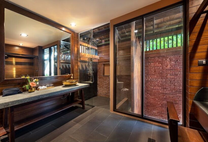 فيلا غرفة نوم واحدة مطلّة علي البحر, Nirvana Beach Resort, Koh Lanta Sha Extra Plus