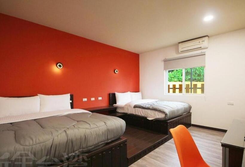 اتاق لوکس چهار تخته, 綠島gt大叔民宿