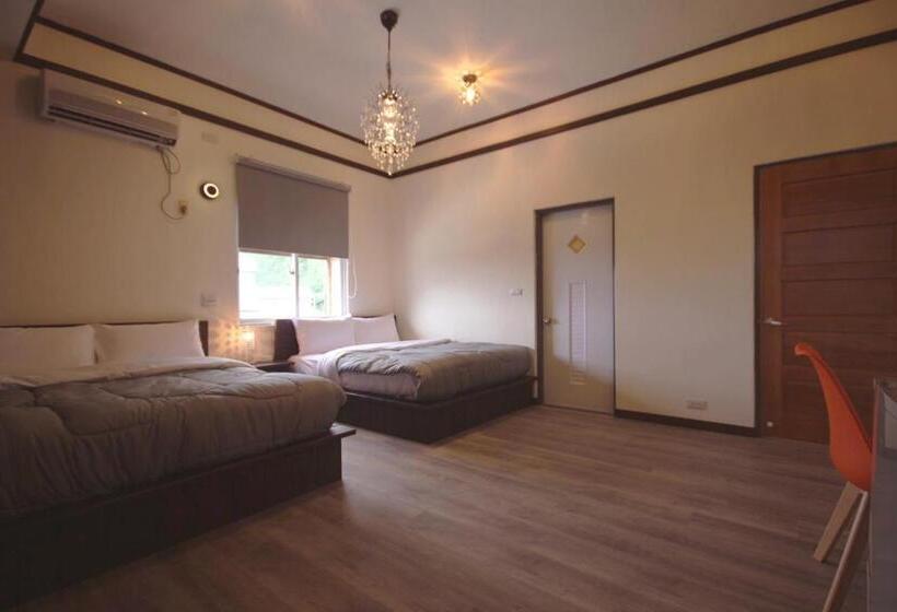 اتاق پریمیوم چهارنفره, 綠島gt大叔民宿