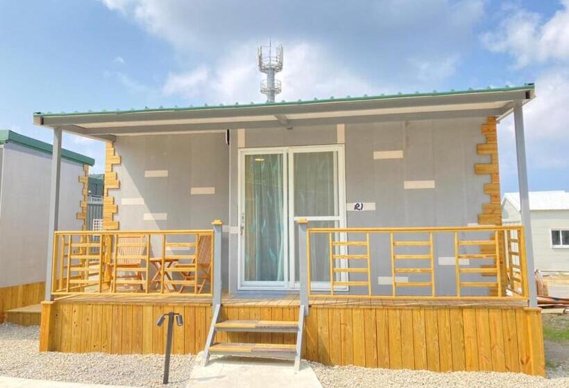 اتاق استاندارد با تراس, 綠島gt大叔民宿