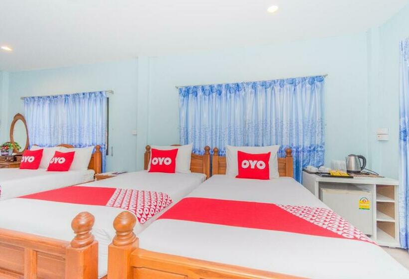 سوییت خانوادگی, Oyo 712 Baandin Resort Near Bangkok Hospital Phetchaburi