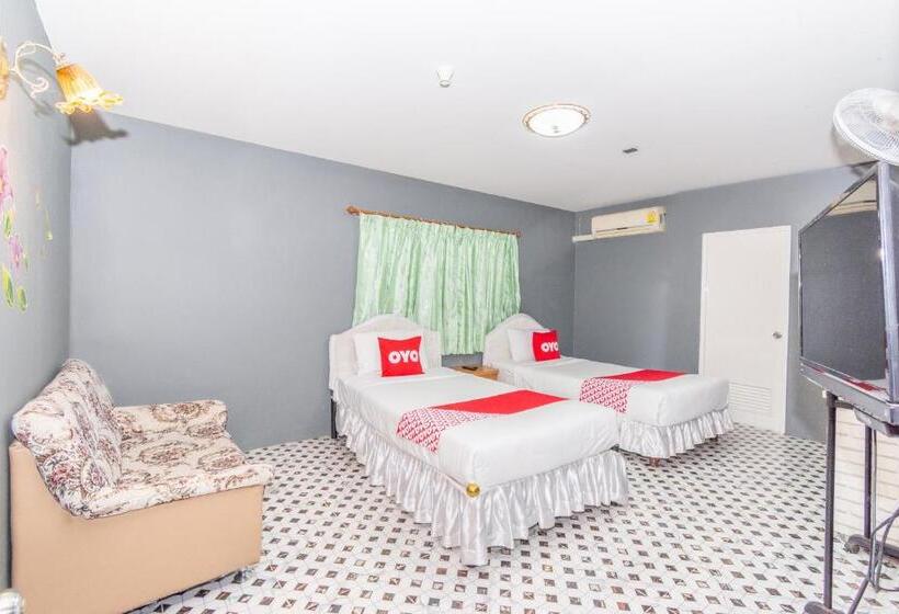 اتاق لوکس, Oyo 712 Baandin Resort Near Bangkok Hospital Phetchaburi