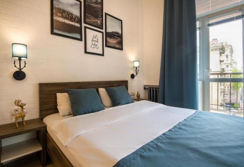 آپارتمان 1 خوابه با بالکن, Scandinavian Apartments