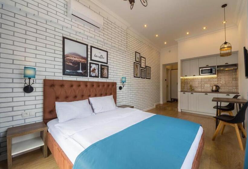 آپارتمان 1 خوابه با چشم‌انداز, Scandinavian Apartments