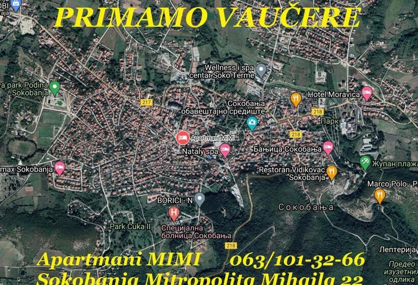 آپارتمان 1 خوابه, Apartmani Mimi