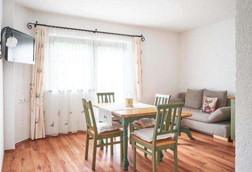 带1个卧室的带阳台的公寓, Rosamunde Apartments