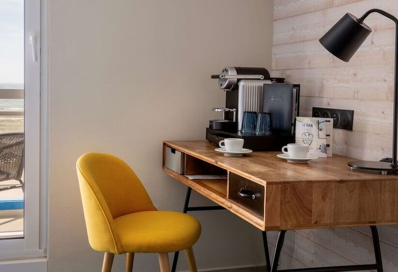 غرفة سوبيريور مطلّة علي البحر, Best Western Plus Hotel Canet Plage