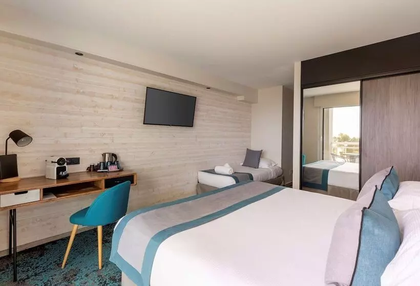 オーシャンビュースタンダードルーム, Best Western Plus Hotel Canet Plage