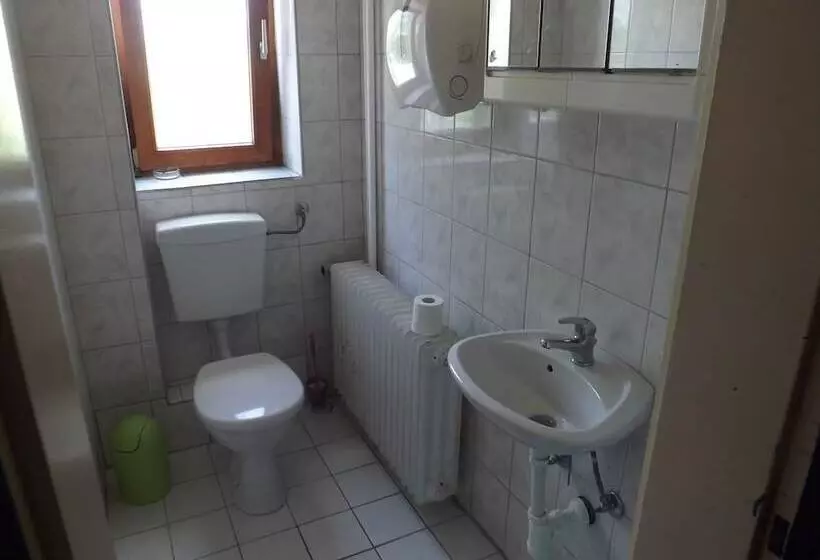 バス共有のスタンダードルーム, Landgasthof Hotel Zum Norden