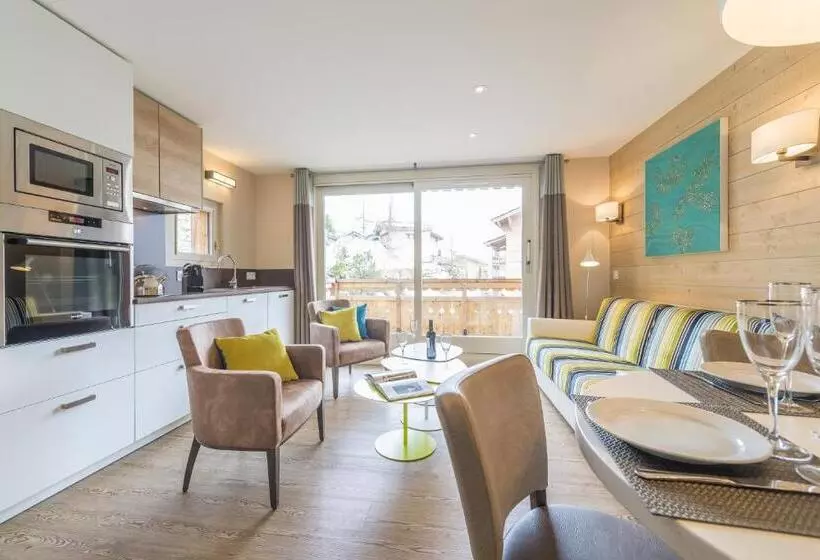 آپارتمان 1 خوابه, Les Chalets Du Jardin Alpin