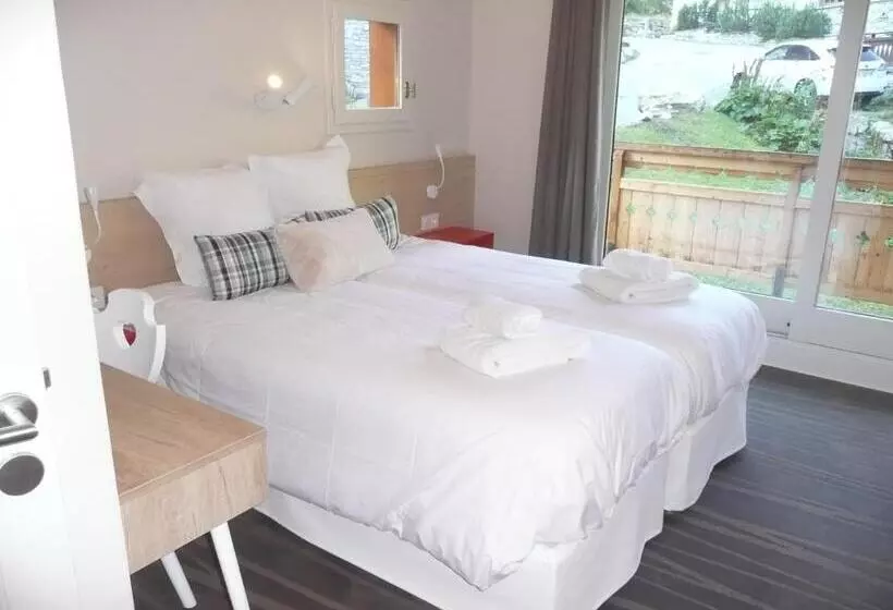 آپارتمان 2 خوابه, Les Chalets Du Jardin Alpin