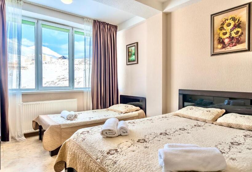 آپارتمان 1 خوابه با بالکن, 2 Room Apartment Nft Gudauri Penta 503