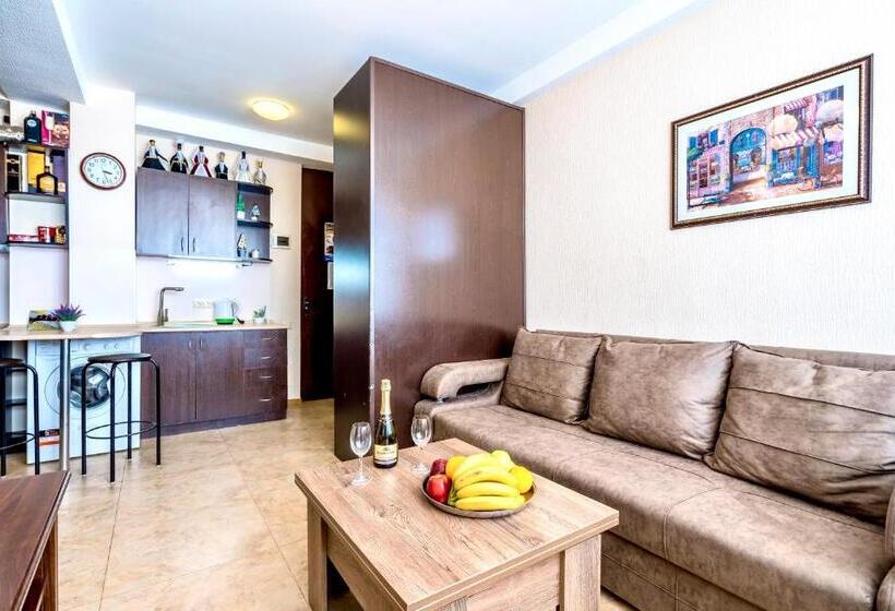 آپارتمان 1 خوابه با بالکن, 2 Room Apartment Nft Gudauri Penta 503