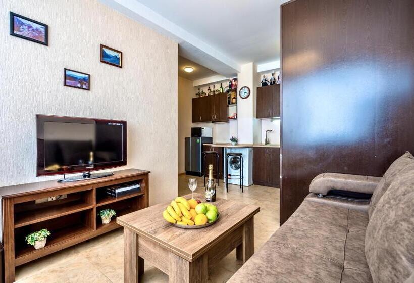 آپارتمان 1 خوابه با بالکن, 2 Room Apartment Nft Gudauri Penta 503