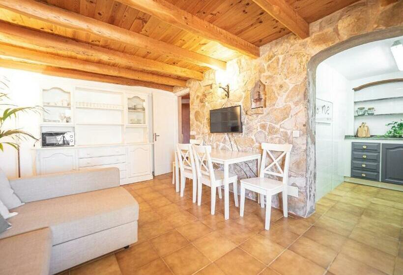 침실 1개 테라스 아파트, Can Cap De Bou By Alquilair