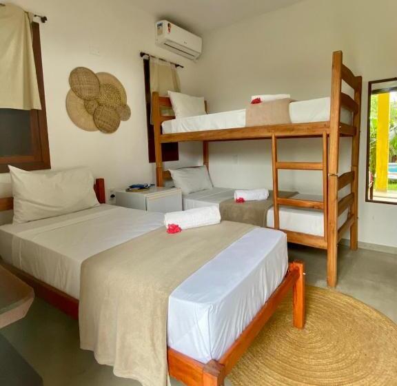 חדר סטנדרט לשלושה, Pousada Oceano