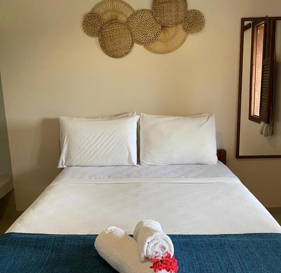 חדר דלוקס עם מרפסת, Pousada Oceano