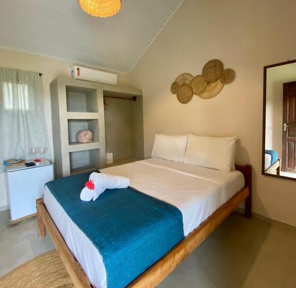 חדר דלוקס עם מרפסת, Pousada Oceano