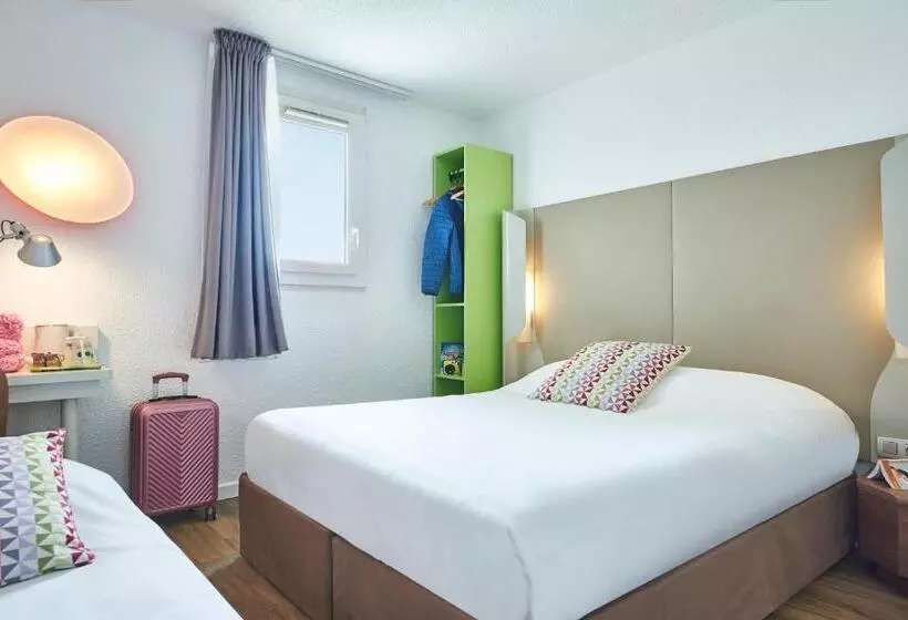 ダブルベッドスタンダードルーム, BLV Hôtel Valence Nord - Bourg-Les-Valence - ex-Campanile