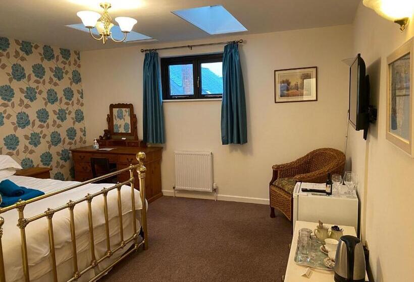 חדר דחוקס עם מיטת קינג, Station House, Dartmoor And Coast Located, Village Centre