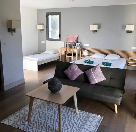 マウンテンビューファミリールーム, Auberge Des Isards