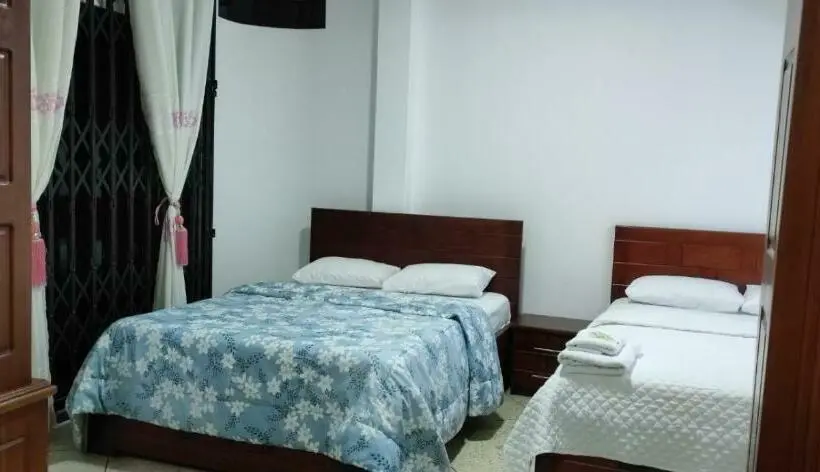 اتاق استاندارد چهارنفره با چشمانداز باغ, Casa Paraíso
