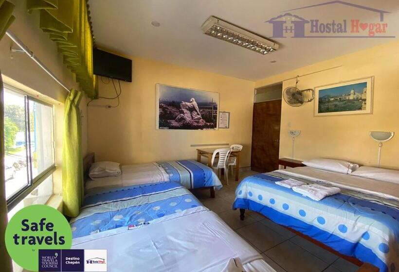 Трехместный Номер Superior, Hostal Hogar 3 Estrellas   Chepén
