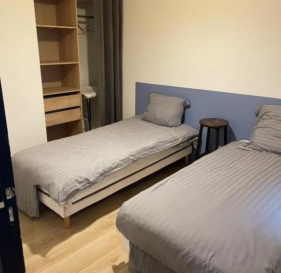 ２ベッドルームアパートメント, Appartshotels De Ville