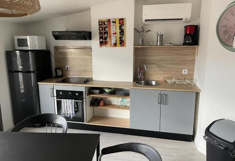 带1个卧室带观景的公寓, Appartshotels De Ville