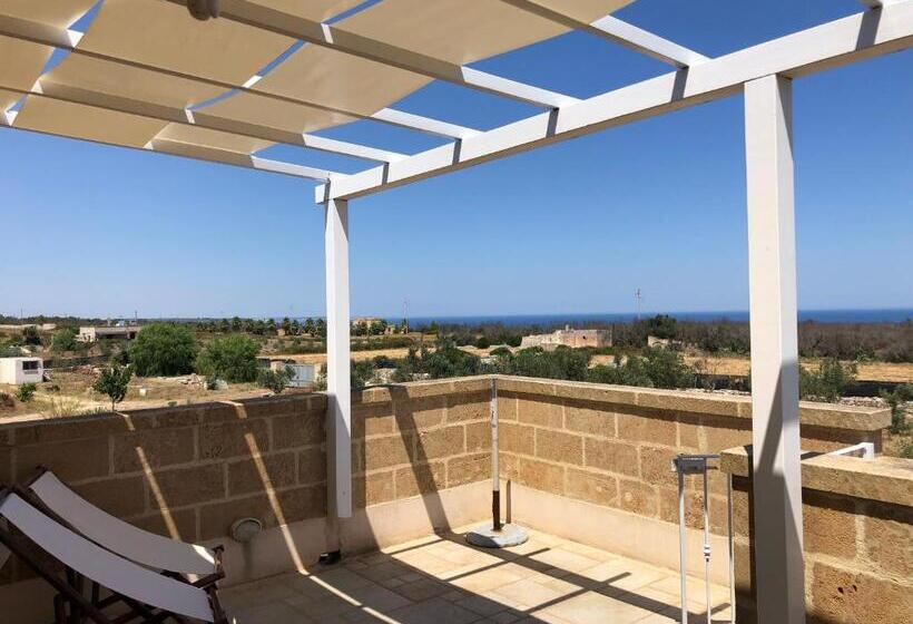 חדר סופריור נוף לים, Agriturismo Masseria Alcorico